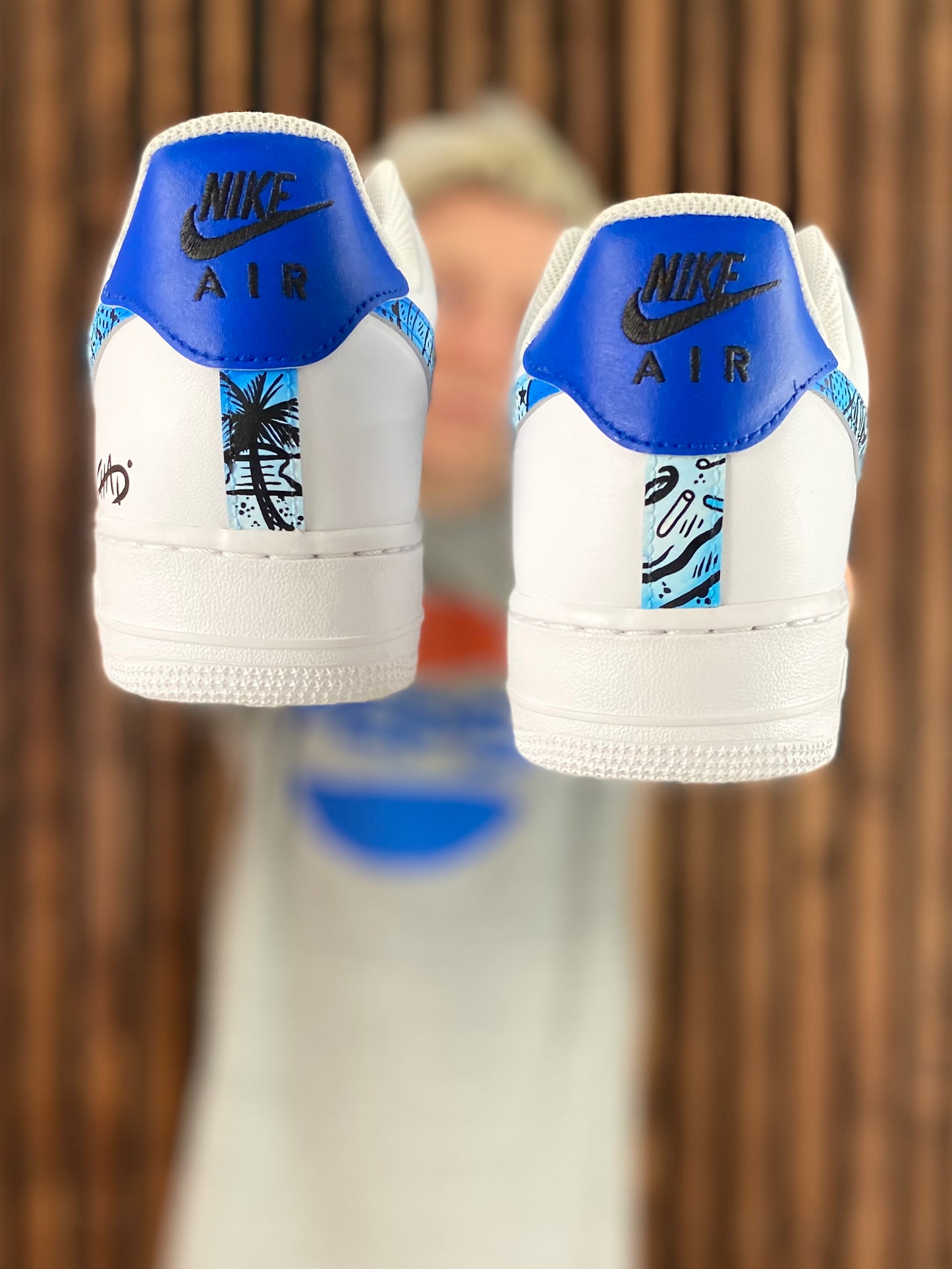 Pepsi X Randy’s Donuts Collab Nike AF1 sneakers