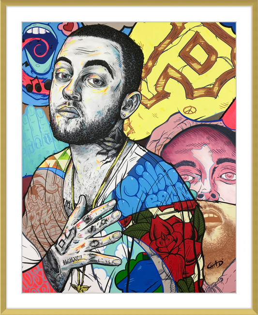 Smile Back Print - Matted and Framed