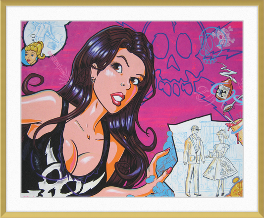 Poison Print - Matted and Framed