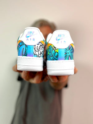 Bacardi X Osheaga X Chad Cantcolor - Festival collab Nike AF1 Sneakers