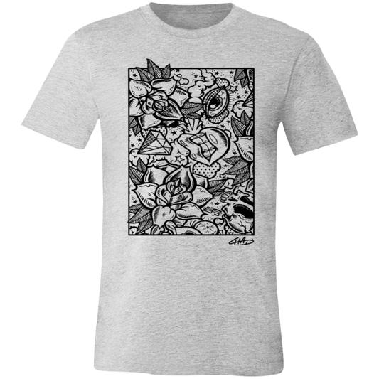 Two Tone X Bubblegum - Unisex Jersey Short-Sleeve T-Shirt