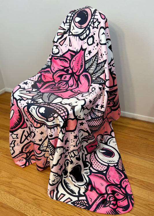 Bubblegum - Premium Sherpa Blanket 50x60