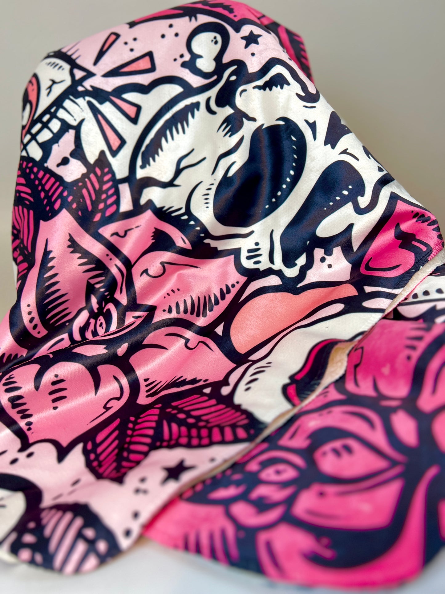 Bubblegum - Premium Sherpa Blanket 50x60