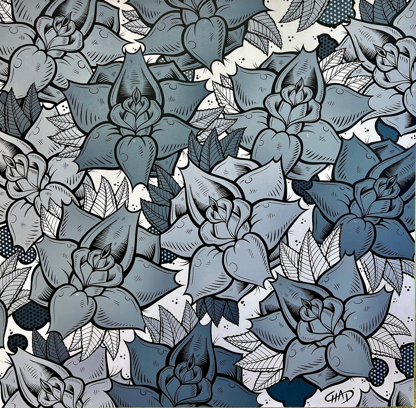 Roses - Shades of Grey