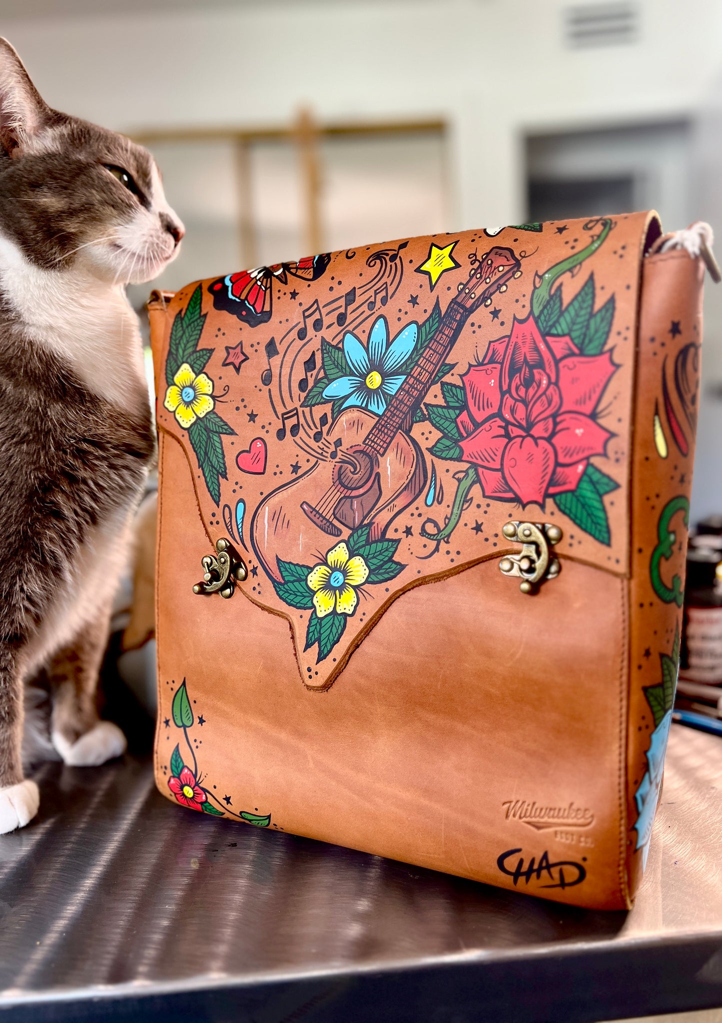 MKE Boot Co. Messenger Bag