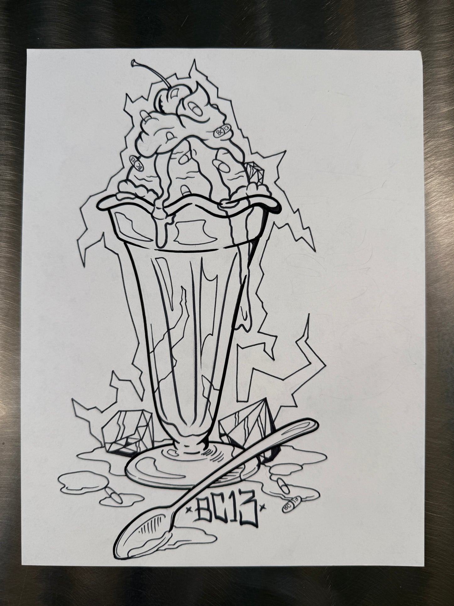 The White Paper Files - Original Art - 521