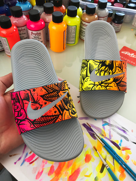 Nike hot sale plastic slides