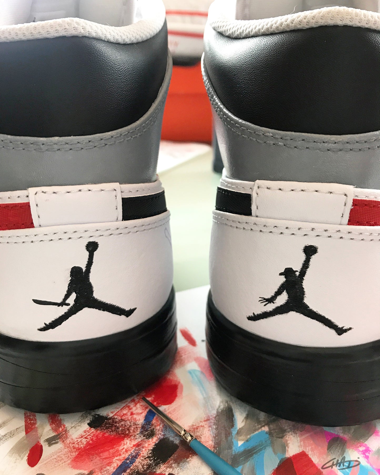 Freddy V/S Jason - Nike Jordan retro shoes