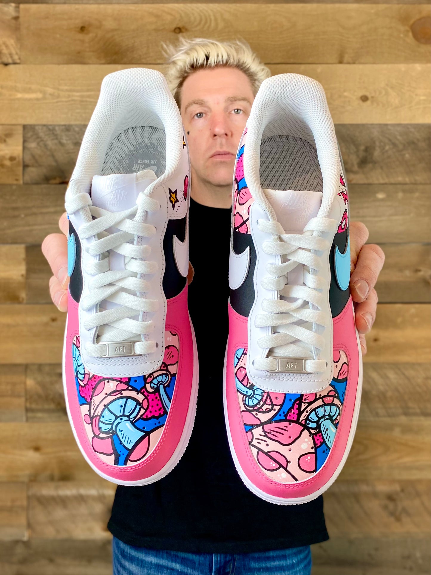 To The Moon - Nike AF1 shoes