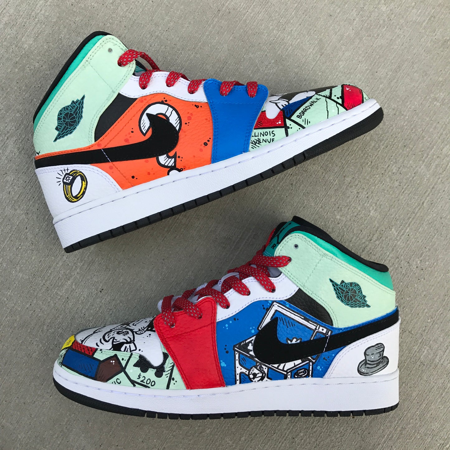 Monopoly Nike Jordan retro shoes