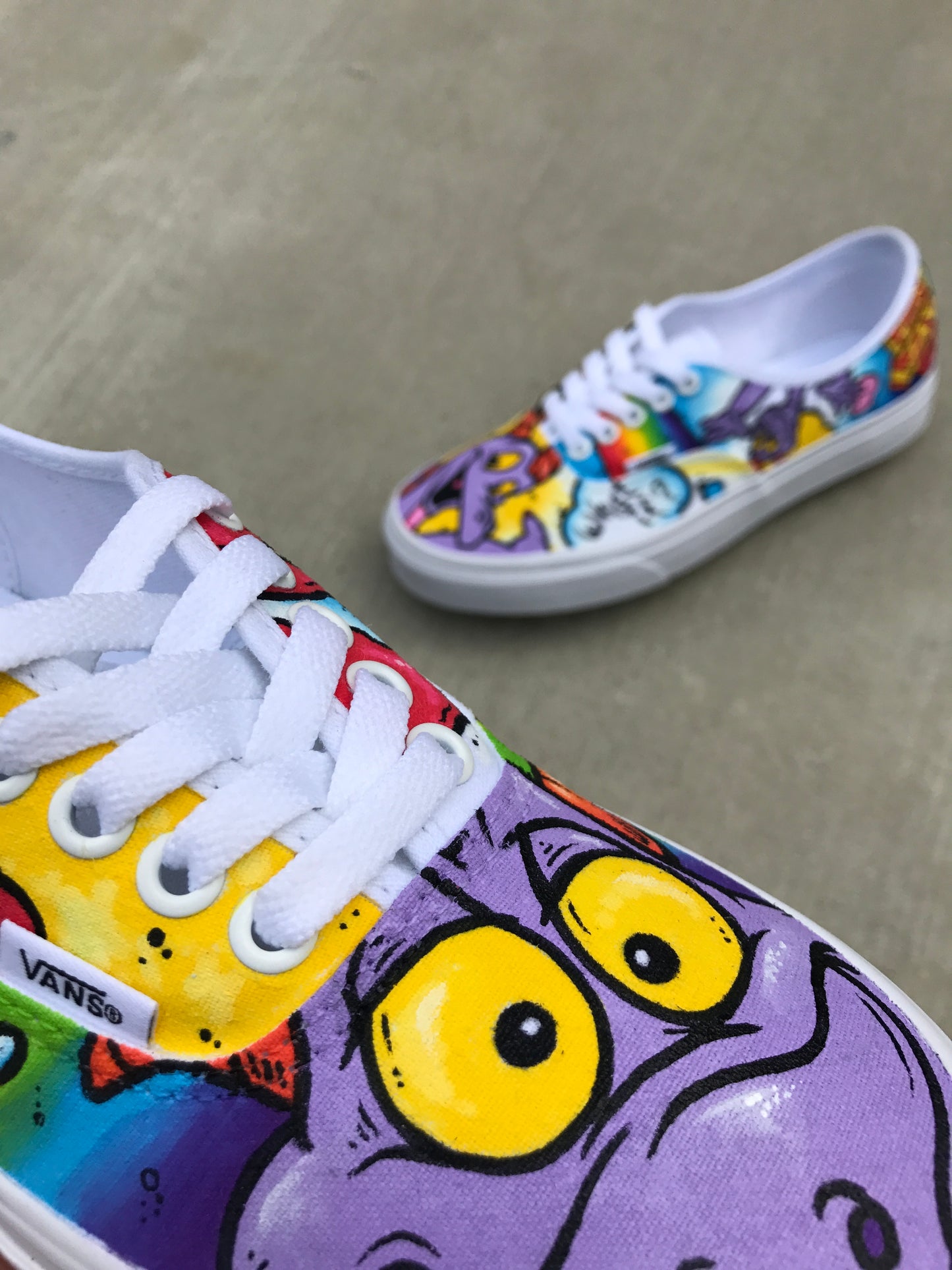 Figment the Imagination Dragon - Vans Authentic shoes