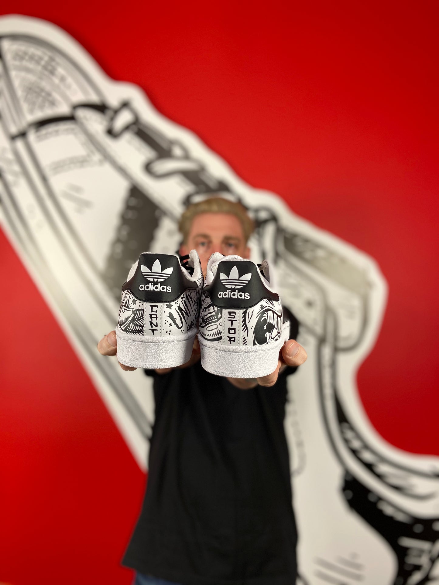 Cant Stop - Adidas Superstar shoes