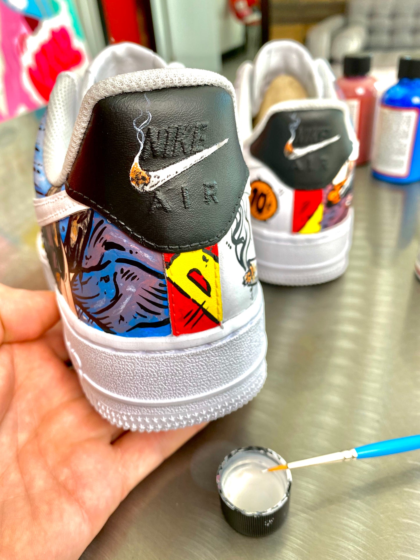 Pulp Fiction Nike AF1 shoes