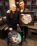 Phil Collins & Nic Collins Drumhead Paintings