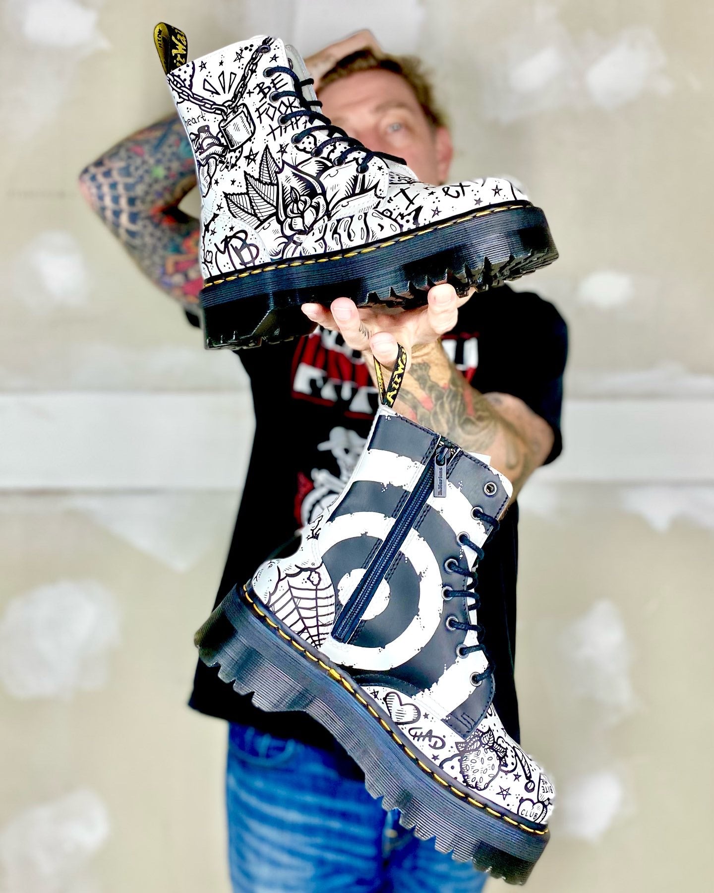 Black Hearts Club - Doc Martens boots