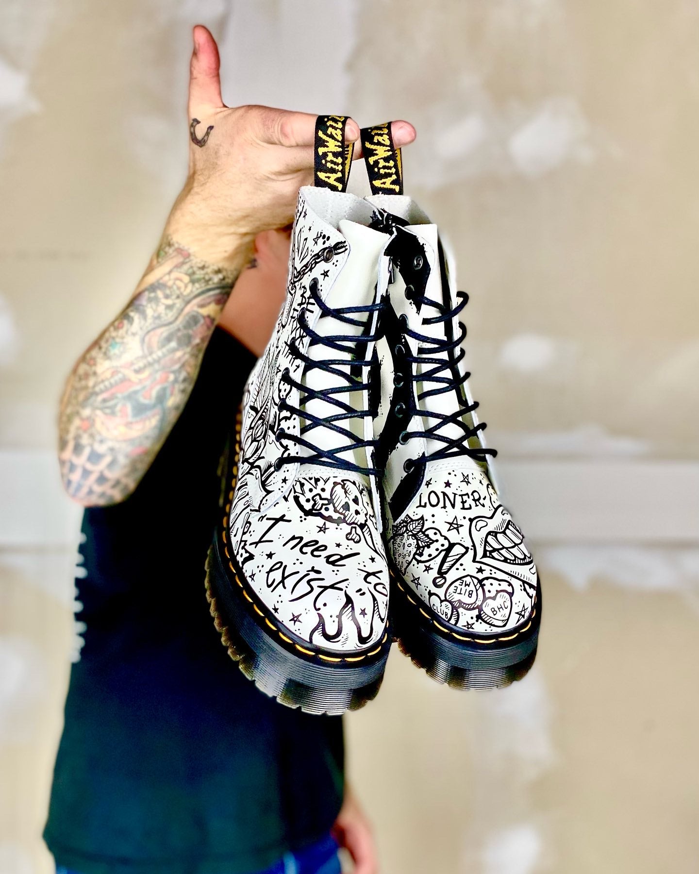 Black Hearts Club - Doc Martens boots