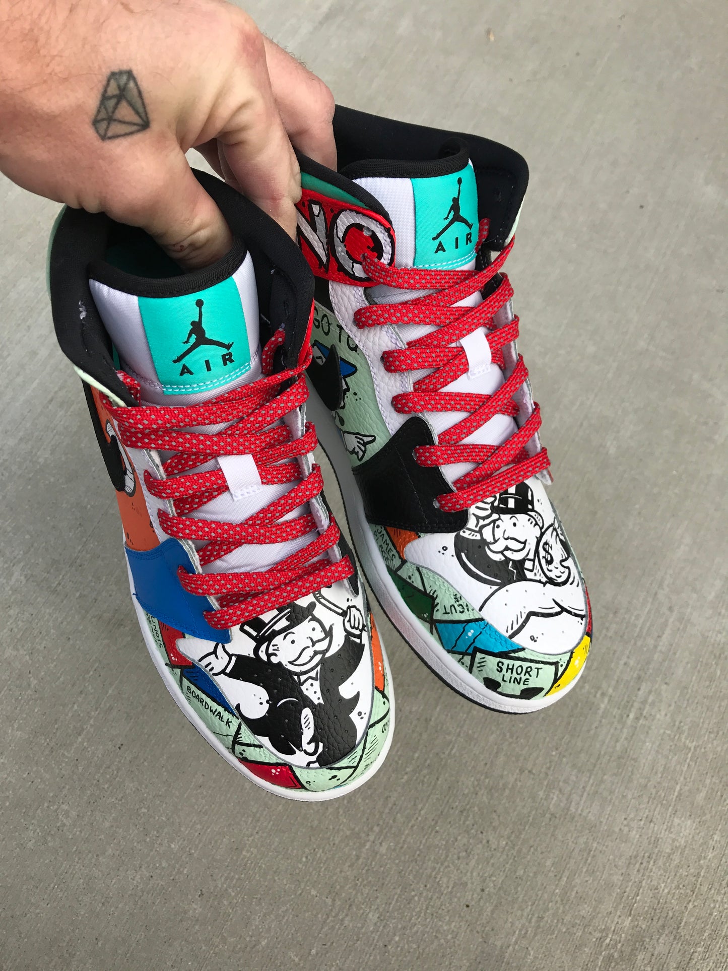 Monopoly Nike Jordan retro shoes