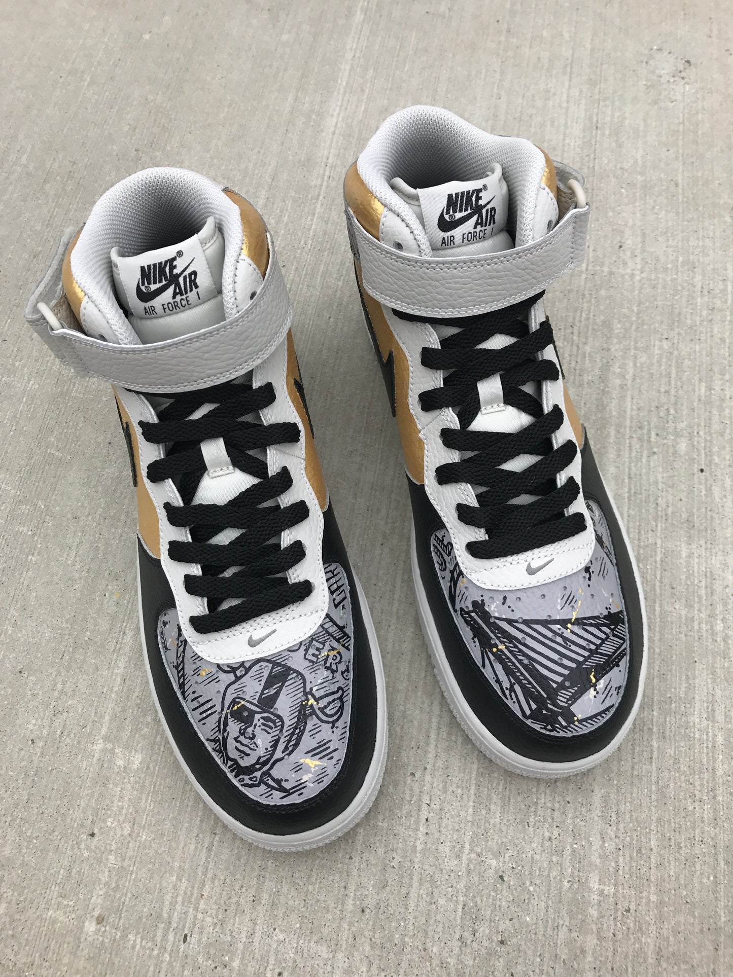 To the Bay - Nike AF1 shoes
