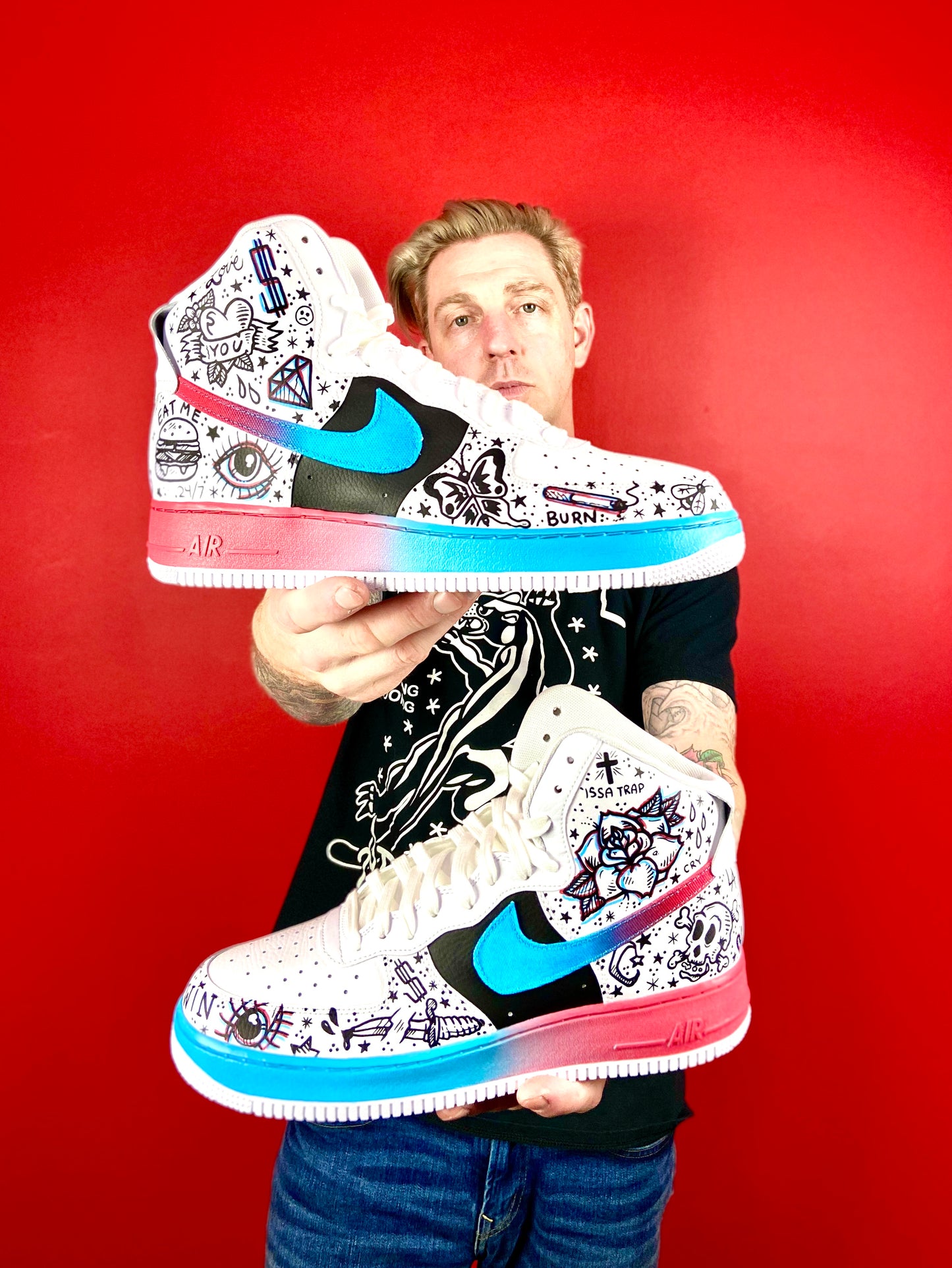 SoundCloud - Nike AF1 shoes