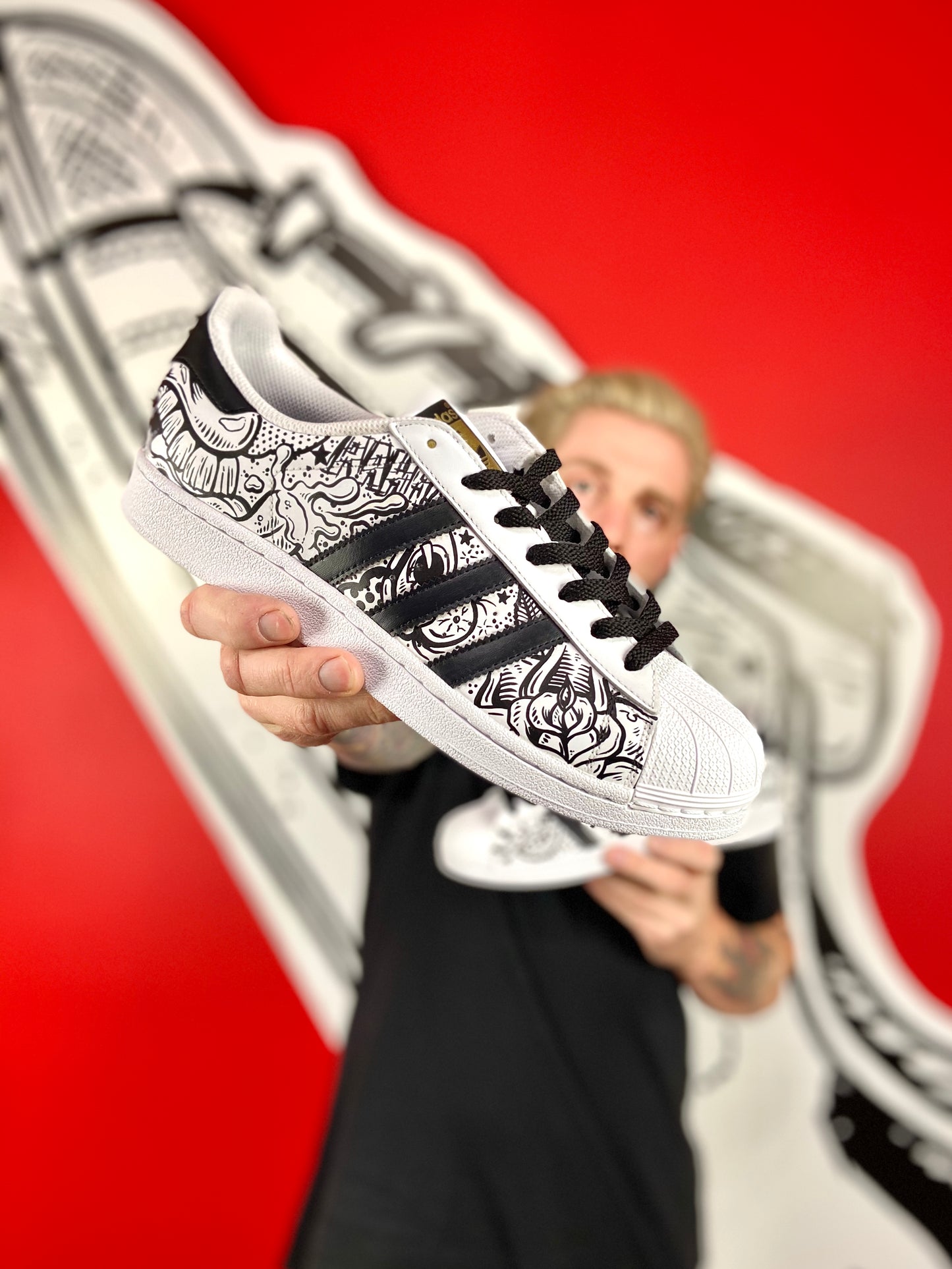 Cant Stop - Adidas Superstar shoes