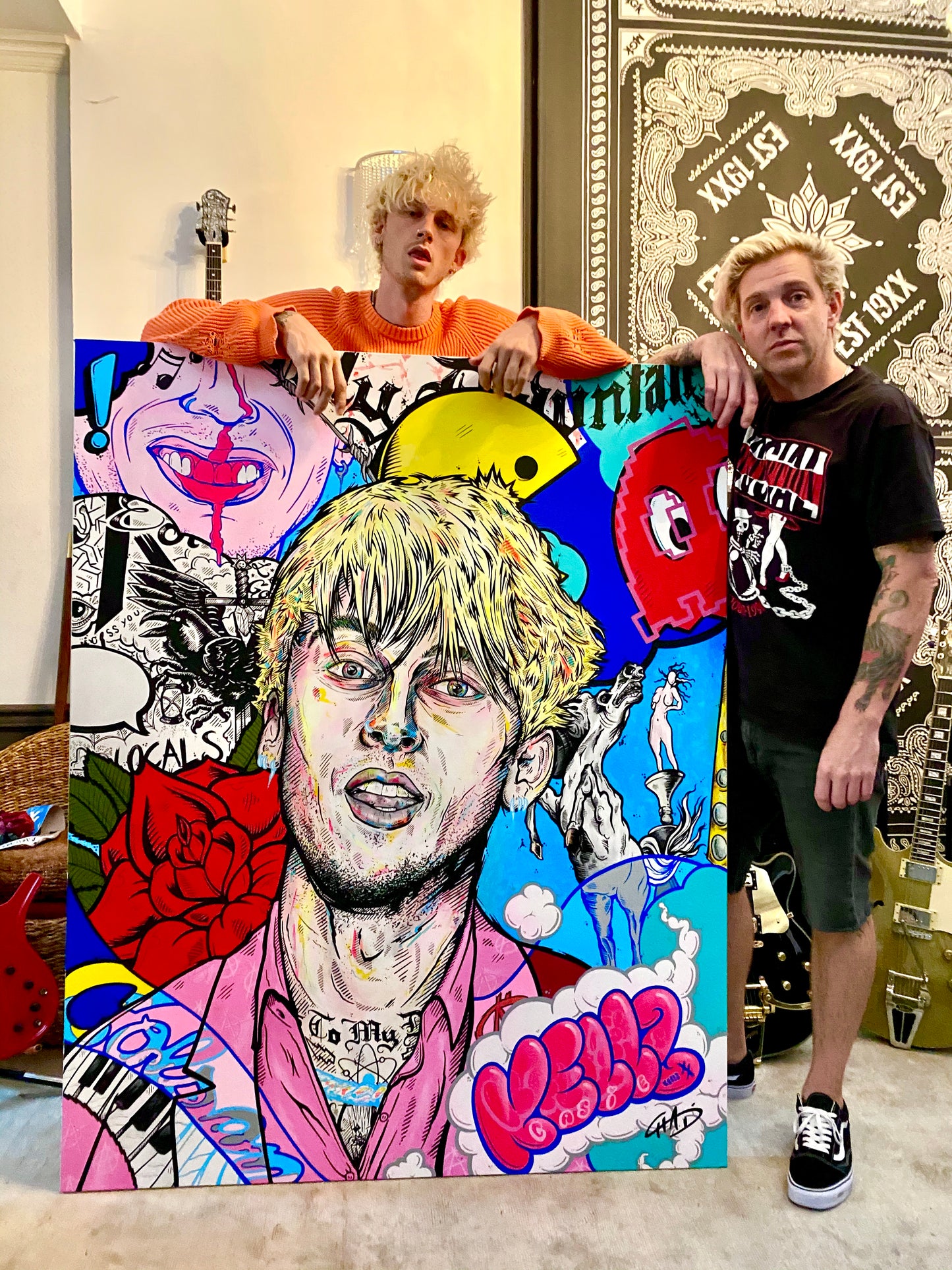 MGK Canvas Painting