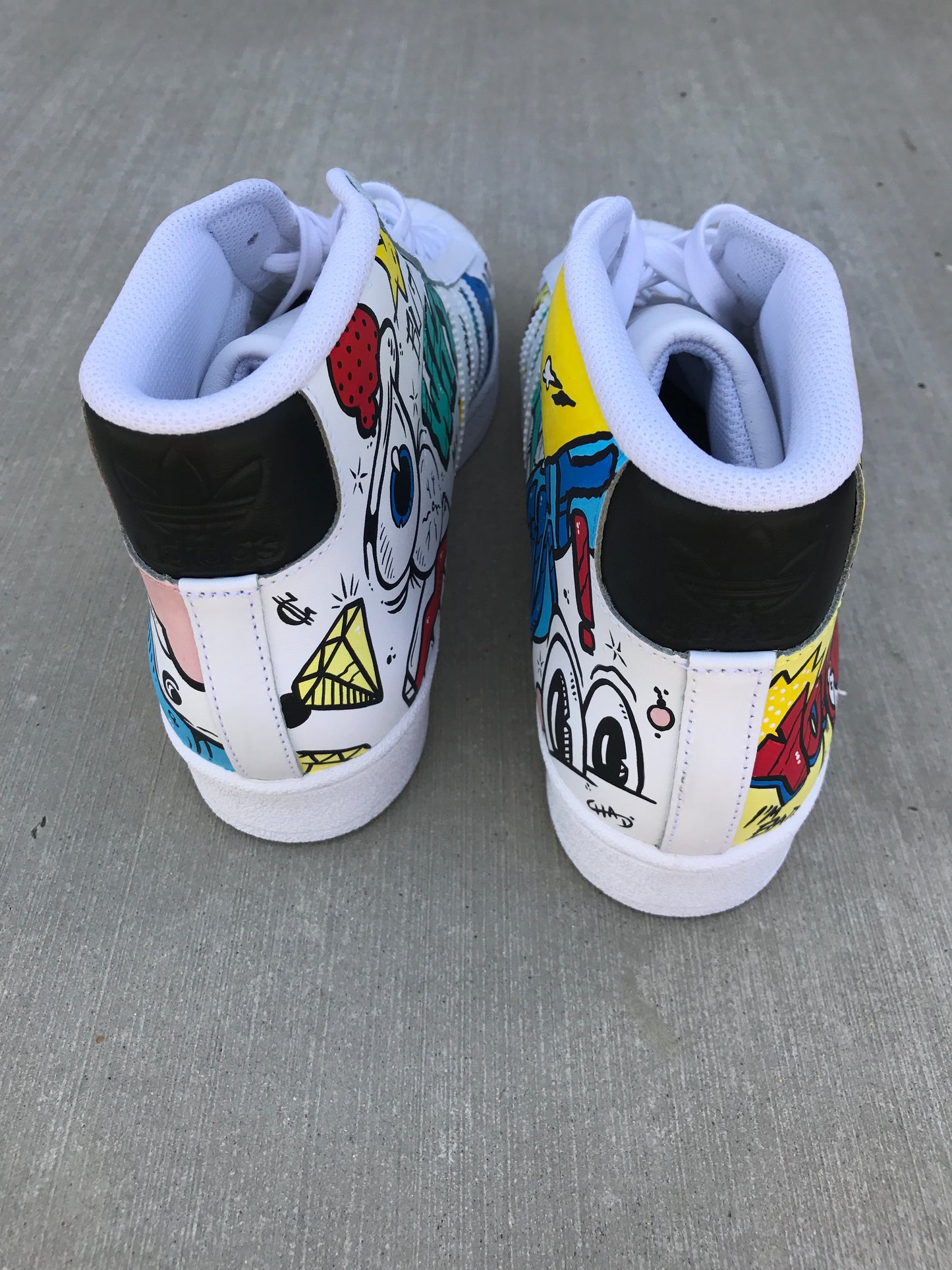 Popstars - Adidas Pro Model shoes