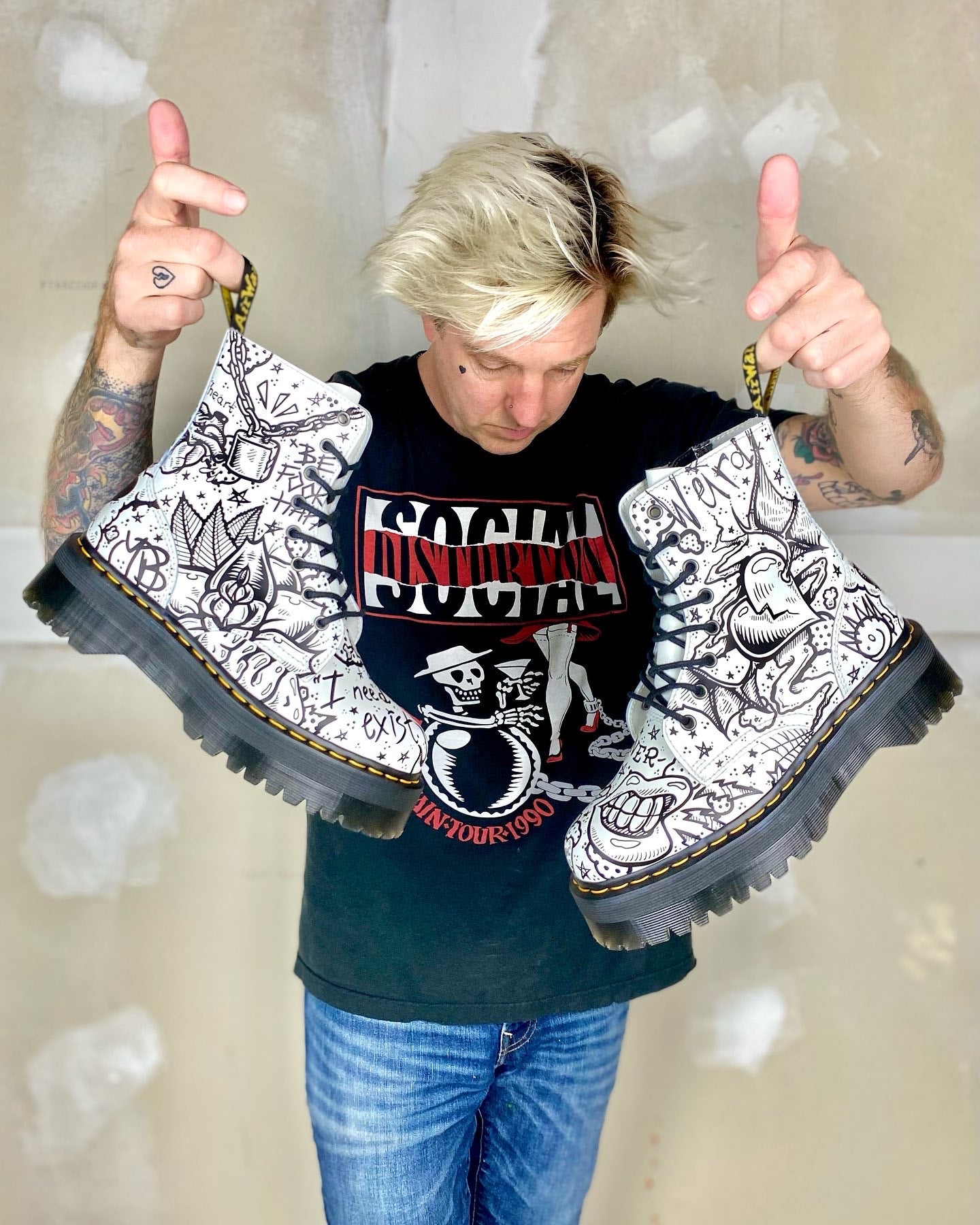 Black Hearts Club - Doc Martens boots