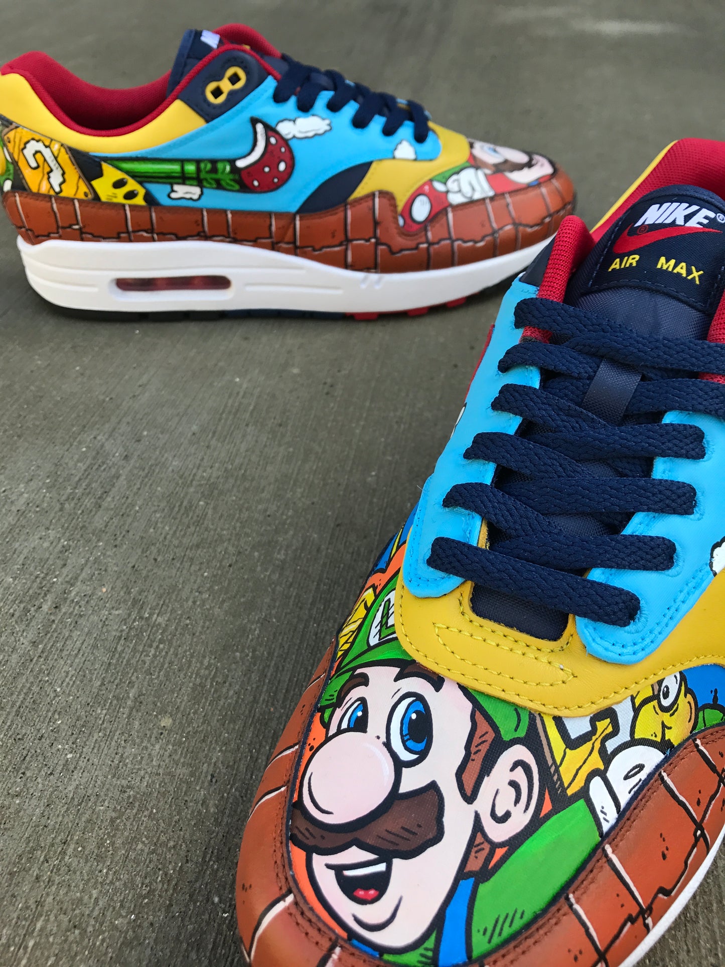 Super Mario Bros. - Nike Air Max shoes