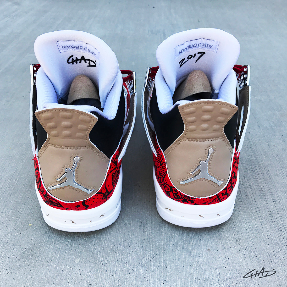 Kendall Kyndall Burrr's - Nike Jordan retro shoes