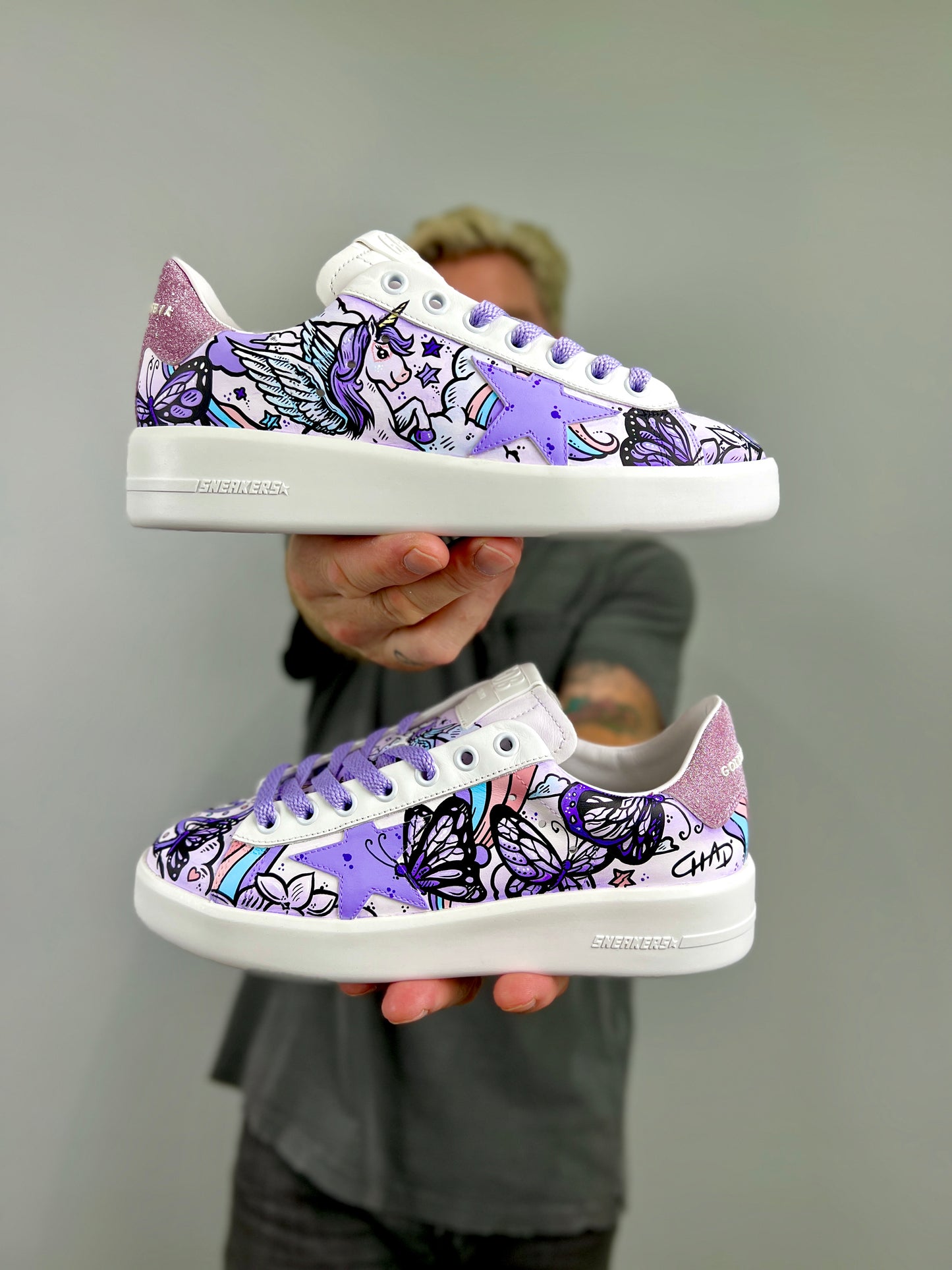 Golden Goose birthday butterflies
