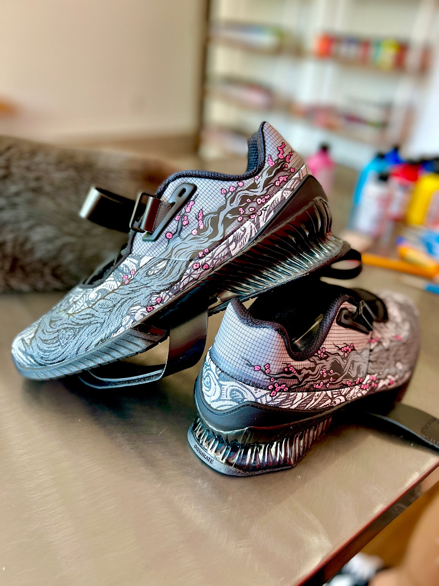 Cherry Blossom Nike Romaleos 4 Lifters