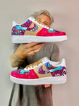 Bacardi X Escapade X Chad Cantcolor Festival collab Nike AF1 Sneakers