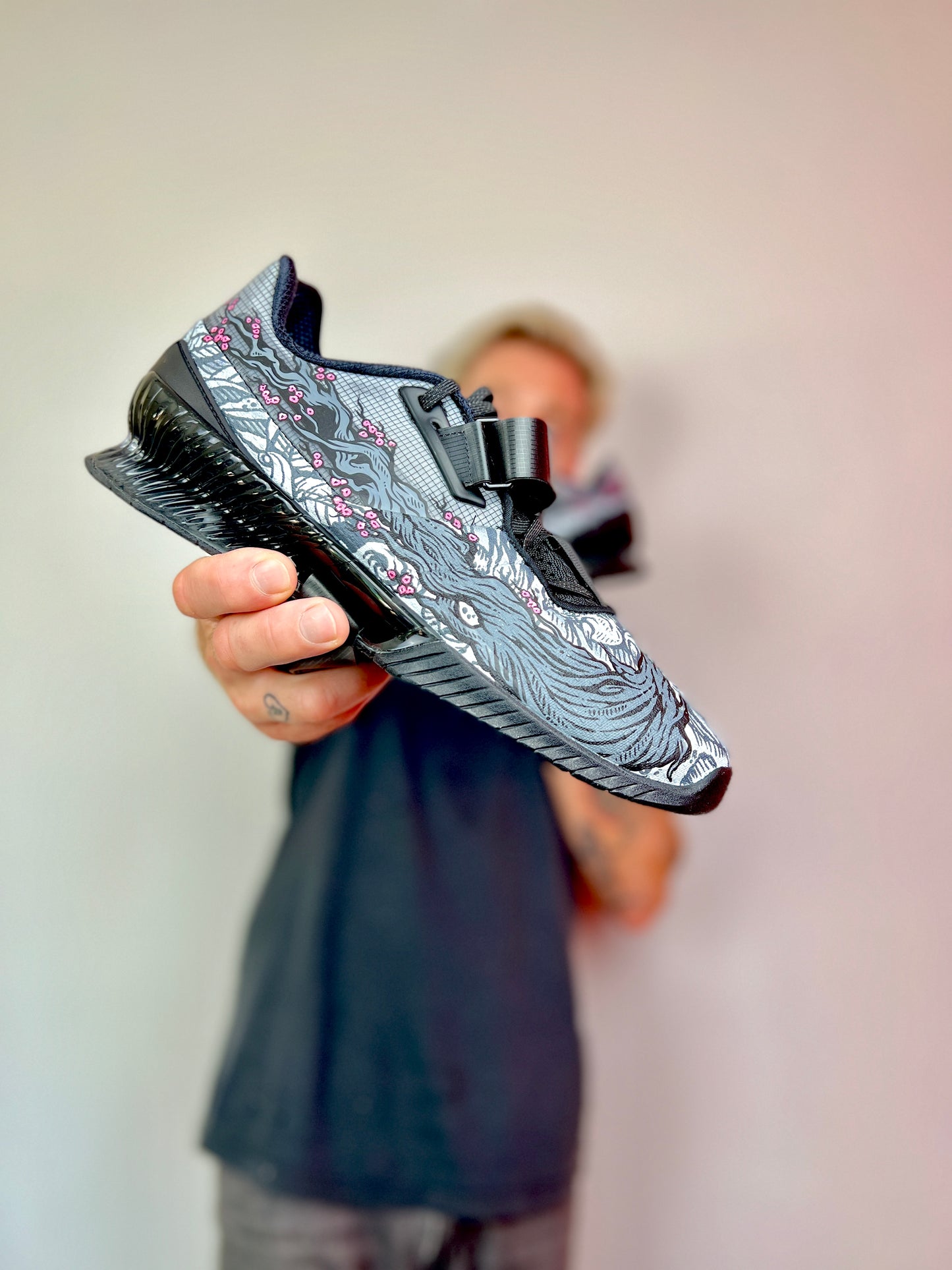 Cherry Blossom Nike Romaleos 4 Lifters