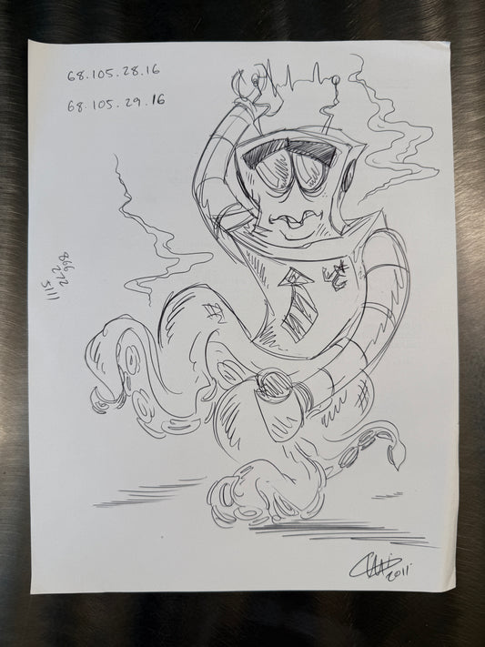 The White Paper Files - Original Art - 2
