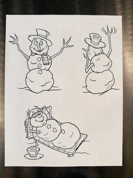 The White Paper Files - Original Art - 9