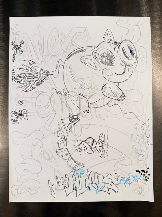 The White Paper Files - Original Art - 10