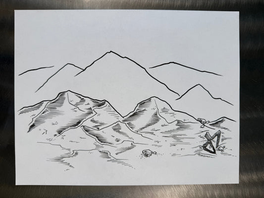 The White Paper Files - Original Art - 19