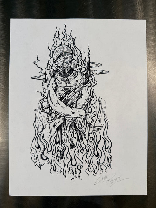 The White Paper Files - Original Art - 22