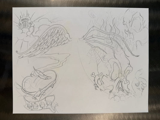 The White Paper Files - Original Art - 30