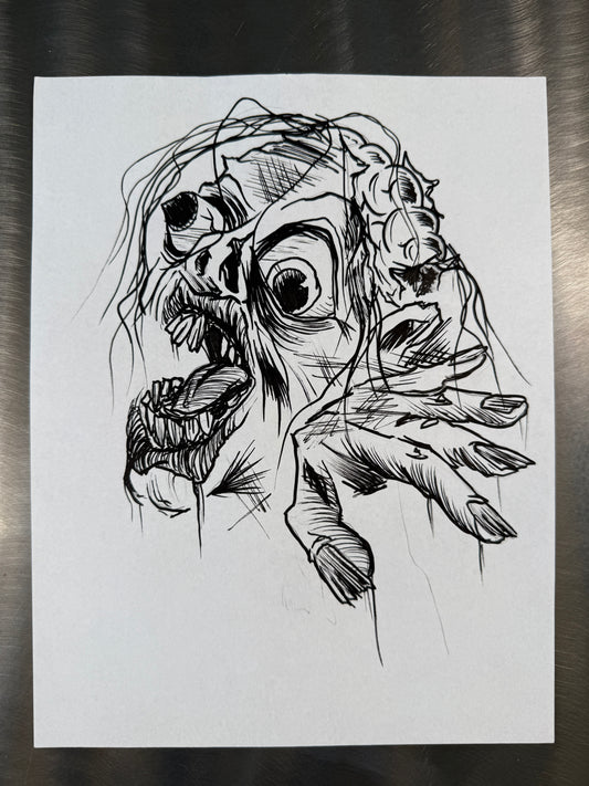 The White Paper Files - Original Art - 37