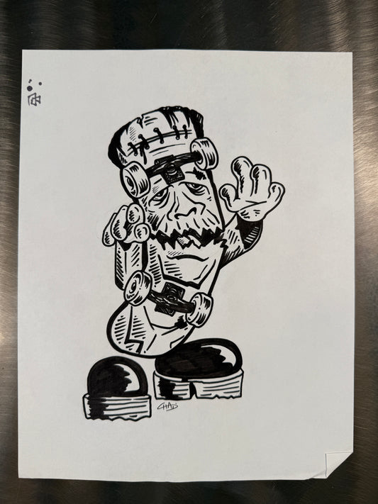 The White Paper Files - Original Art - 59
