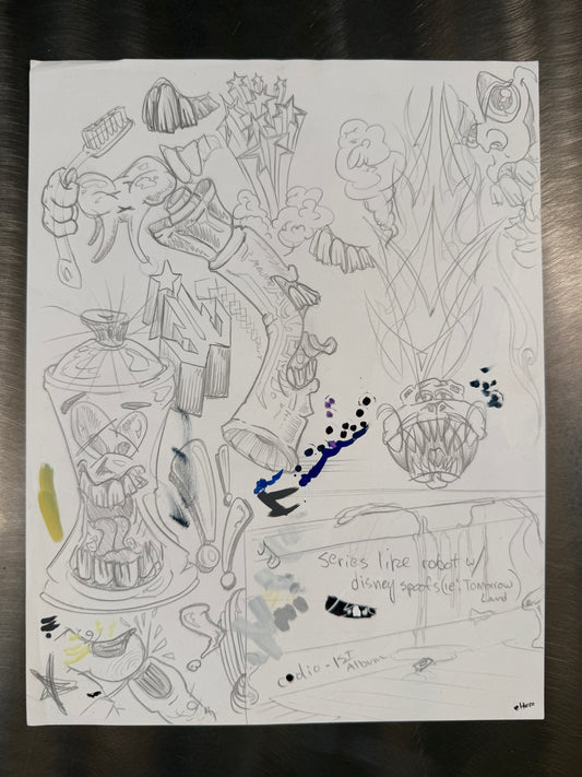 The White Paper Files - Original Art - 65