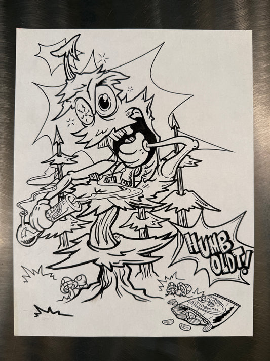 The White Paper Files - Original Art - 73