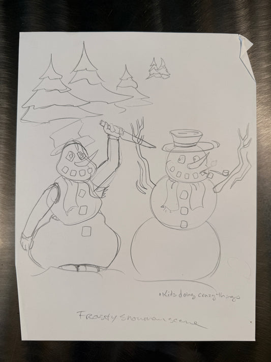 The White Paper Files - Original Art - 78