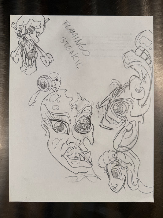 The White Paper Files - Original Art - 80