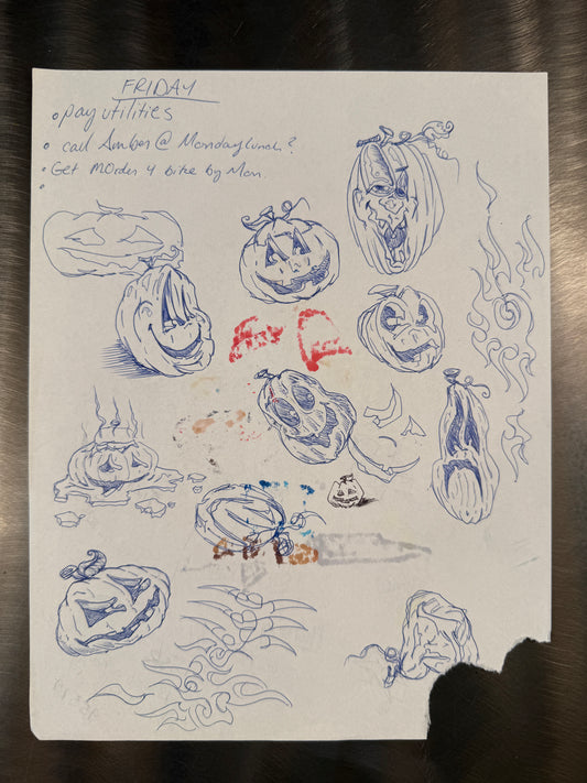 The White Paper Files - Original Art - 81