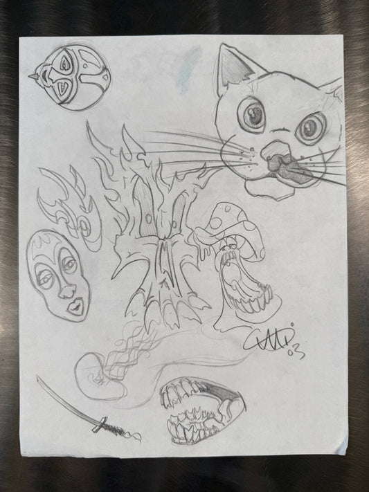 The White Paper Files - Original Art - 82
