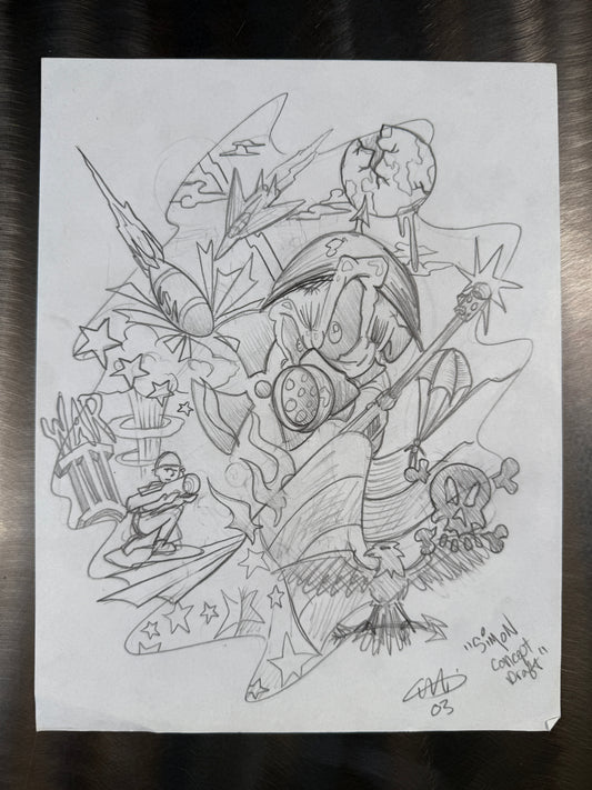 The White Paper Files - Original Art - 83