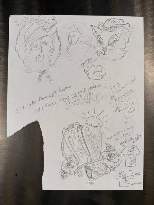 The White Paper Files - Original Art - 88