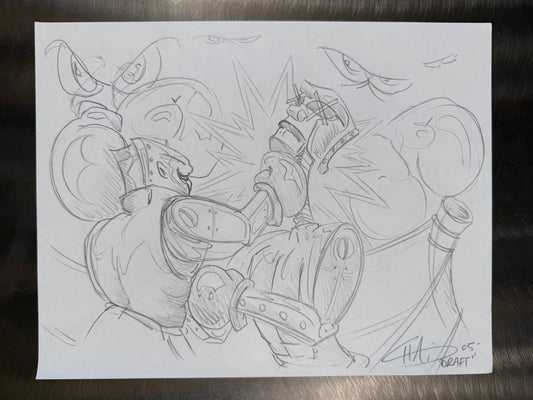The White Paper Files - Original Art - 98